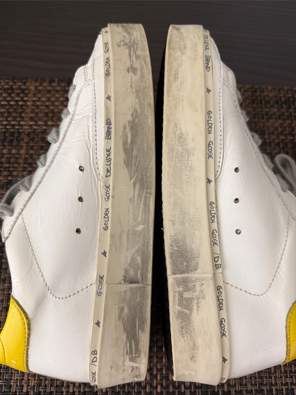 Golden Goose Hi Star Leather Sneakers - Picture 5 of 16